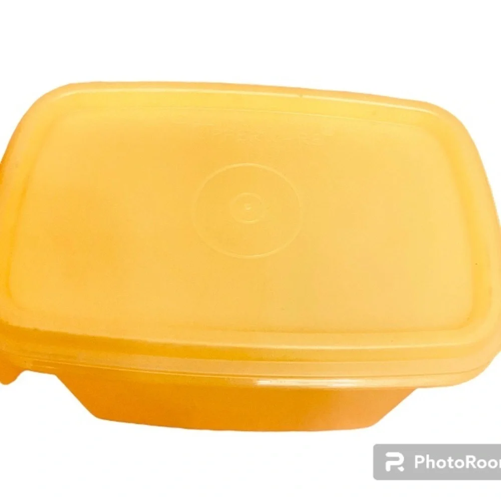 Tupperware width 75” yellow